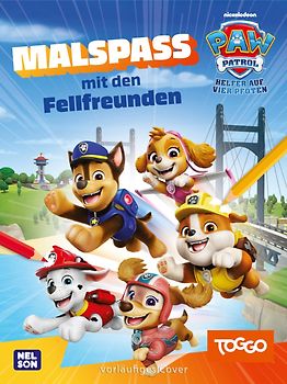 PAW Patrol Kindergartenheft: Malspaß mit den Fellfreunden