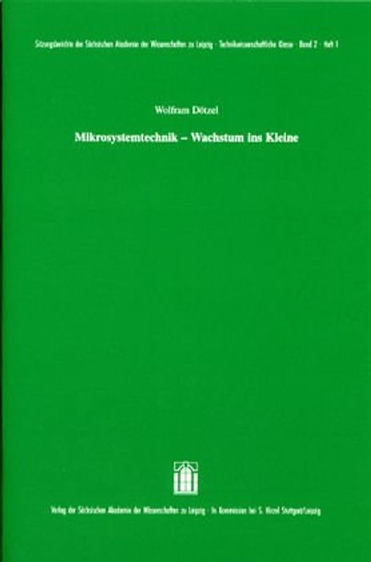 Mikrosystemtechnik - Wachstum ins Kleine