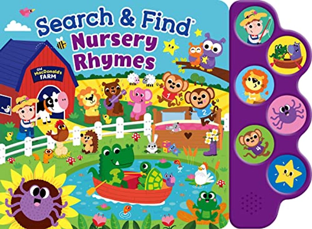 Search & Find Nursery Rhymes - 6-Button Sound Book