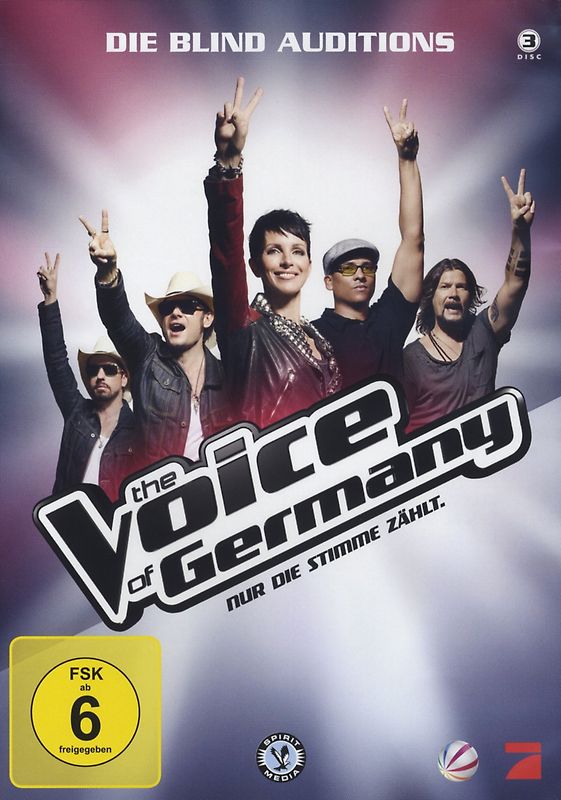 The Voice Of Germany - Die Blind Auditions  [3 DVDs] DVD