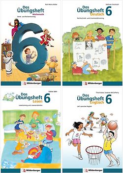 Sicher ins 7. Schuljahr – Paket: Rechnen – Schreiben – Lesen – Grammatik – Englisch · Klasse 6