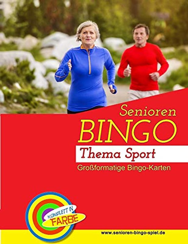 Senioren Bingo Sport: Bingo-Vorlagen zur Seniorenbeschäftigung (Senioren-Bingo-Spiel.de, Band 3)