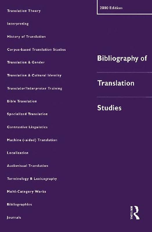 Bibliography of Translation Studies