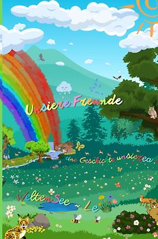 Unsere Freunde ( Original ) in Farbschrift