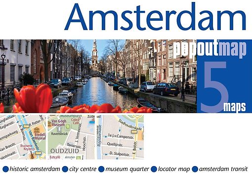 PopOut Map: Amsterdam [Landkarte]
