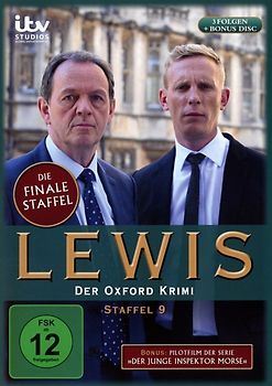 Lewis: Der Oxford Krimi - Staffel 9 mit Pilotfilm [4 DVDs] DVD