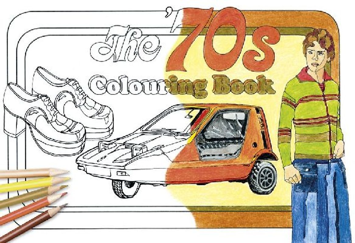 The '70s Colouring Book