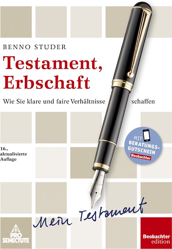Testament, Erbschaft