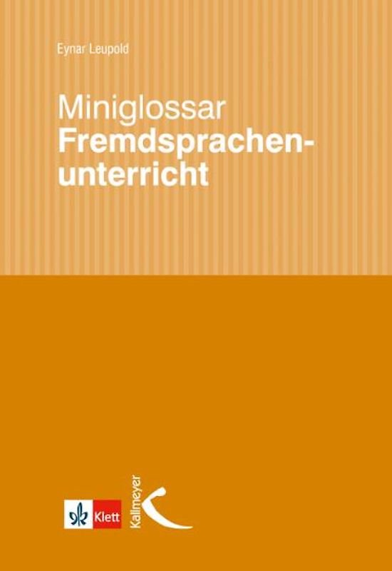 Miniglossar Fremdsprachenunterricht