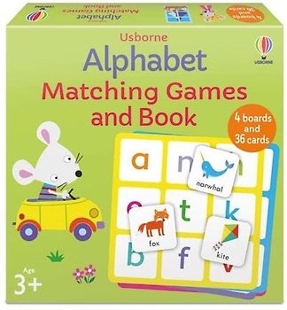 Usborne Alphabet Matching Games and Book