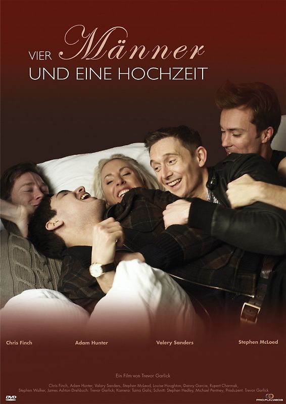 Vier Männer und eine Hochzeit (OmU) DVD