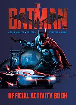 The Batman Official Activity Book: Includes Codes, Maze, Puzzles, and Stickers!