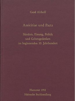 Amicitiae und Pacta