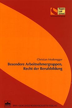 Besondere Arbeitnehmergruppen, Recht der Berufsbildung