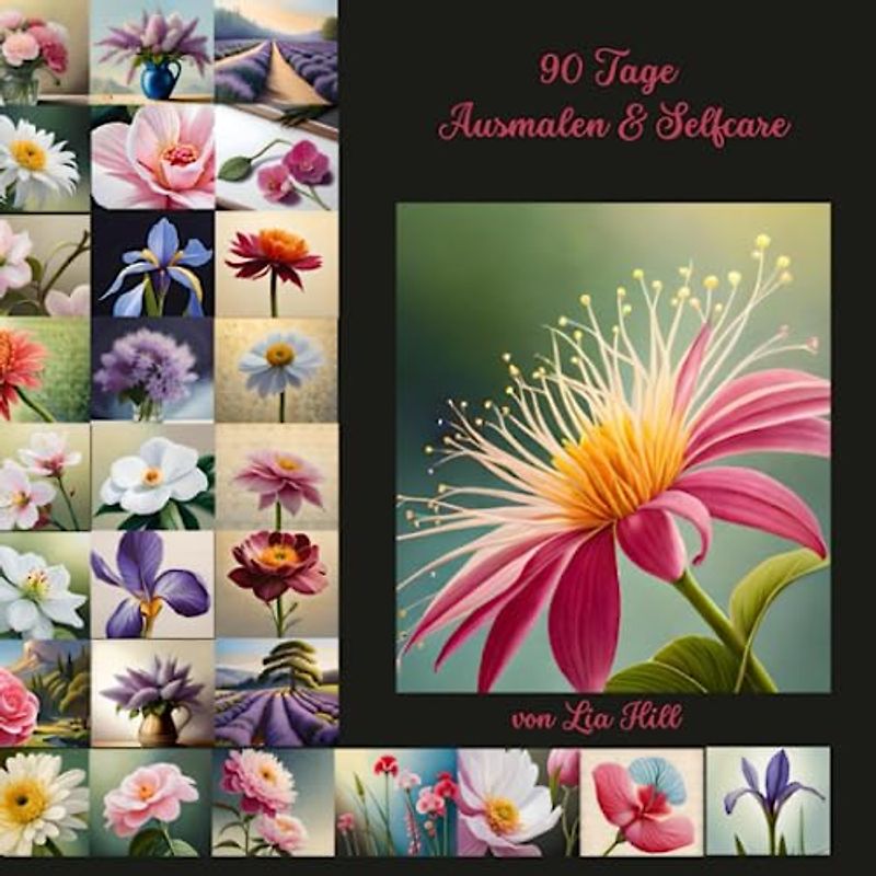 90 Tage Ausmalen und Selfcare