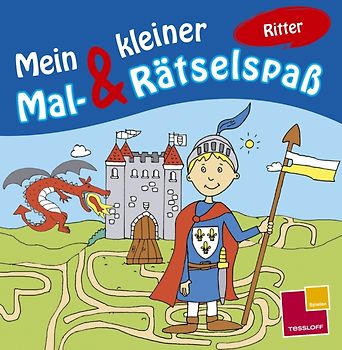 Mein kleiner Mal- & Rätselspaß. Ritter