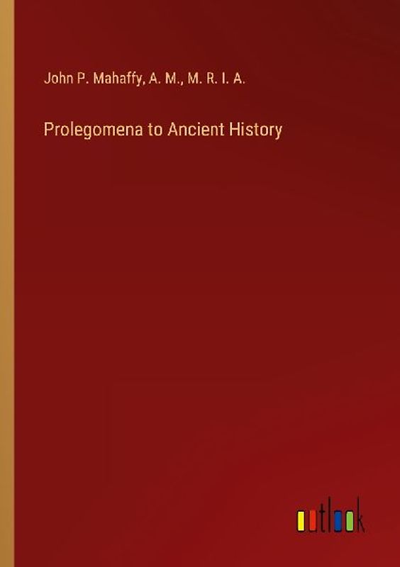 Prolegomena to Ancient History