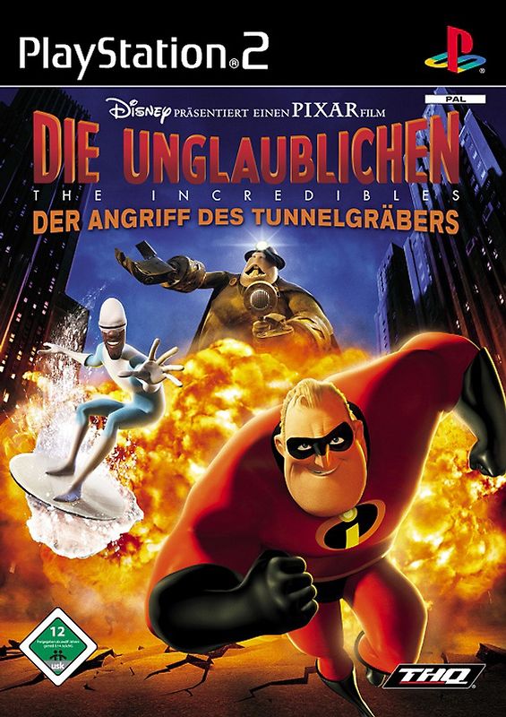 Unglaublichen,Die -The Incredibles 2 - Der Angriff des Tunnelgräbers PlayStation 2