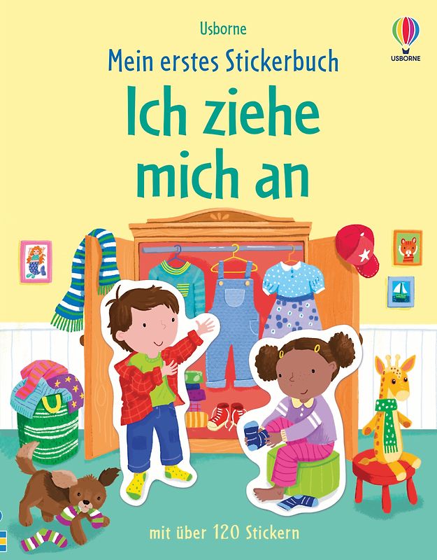 Mein erstes Stickerbuch: Ich ziehe mich an