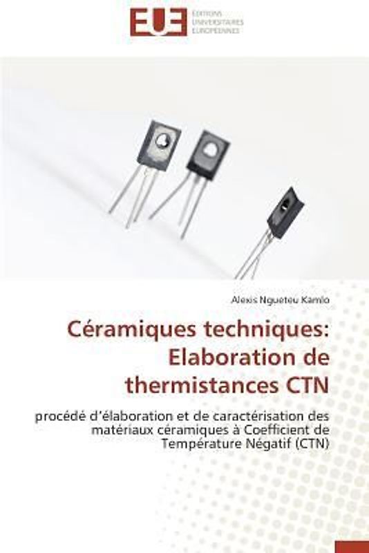 Céramiques techniques: Elaboration de thermistances CTN
