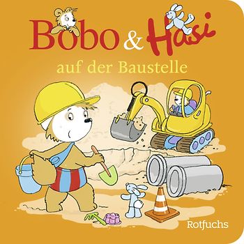 Bobo & Hasi auf der Baustelle