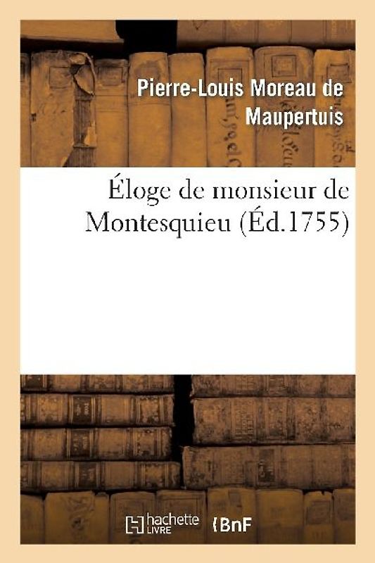 Éloge de Monsieur de Montesquieu