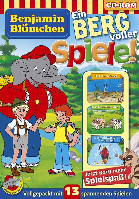 Benjamin Blümchen - Ein Berg voller Spiele PC Spiele