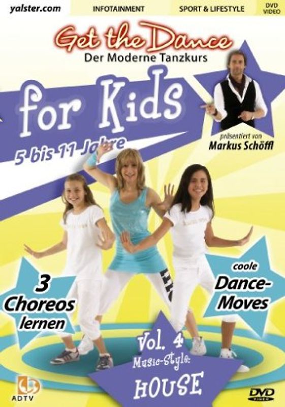 Get the Dance for Kids - Vol. 4/House DVD