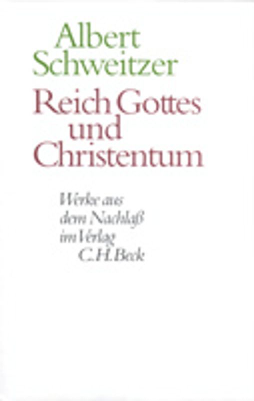 Reich Gottes und Christentum