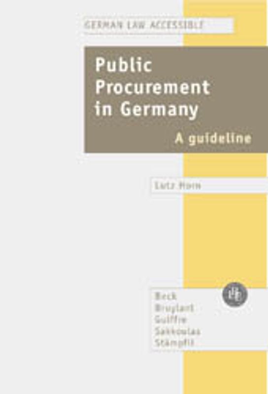 Public Procurement in Germany