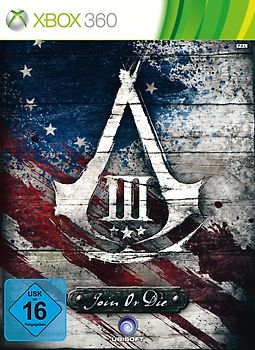 Assassin's Creed III [Join or Die Edition, inkl. Medaillon und George Washingtons Notizbuch] Xbox 360