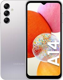 Samsung Galaxy A14 Dual SIM 128GB zilver - refurbished