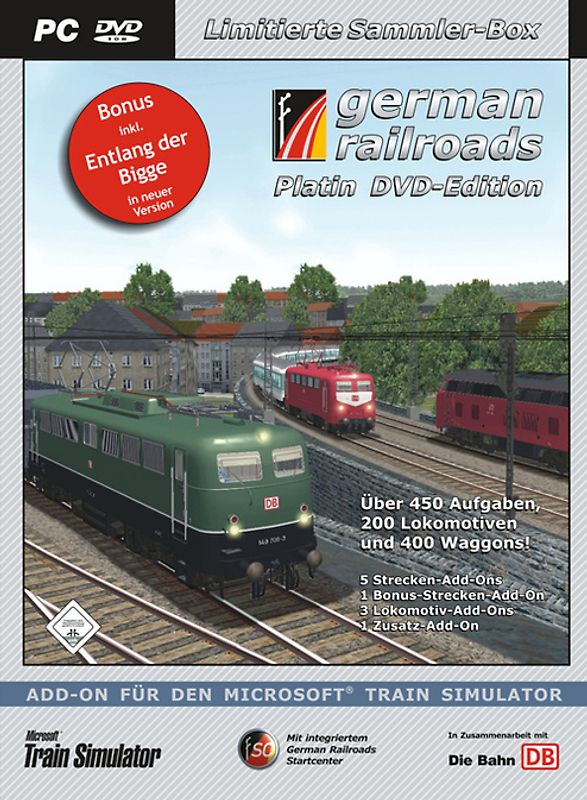 German Railroads - Platin DVD-Edt. (2.Auflage) PC Spiele