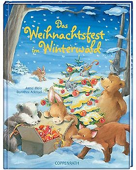 Das Weihnachtsfest im Winterwald