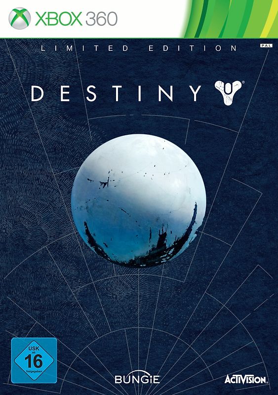 Destiny [Limited Edition inkl. Steelbook, Handbuch, Postkarten und Sternenkarte] Xbox 360