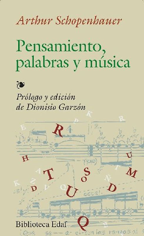 Pensamiento, palabras y música