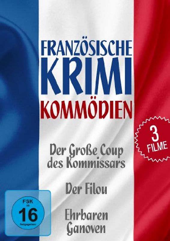 Französische Krimi-Komödien [3 DVDs] DVD
