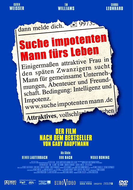 Suche impotenten Mann fürs Leben DVD