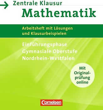 Zentrale Klausuren Mathematik - Nordrhein-Westfalen - Einführungsphase