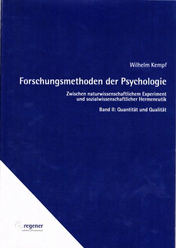 Forschungsmethoden der Psychologie