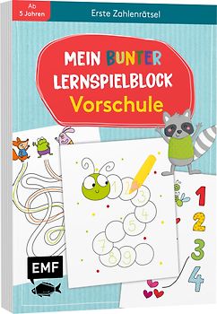 Mein bunter Lernspielblock – Vorschule: Erste Zahlenrätsel