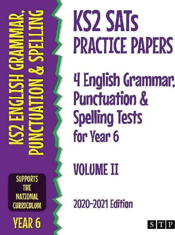 KS2 SATs Practice Papers 4 English Grammar, Punctuation and Spelling Tests for Year 6