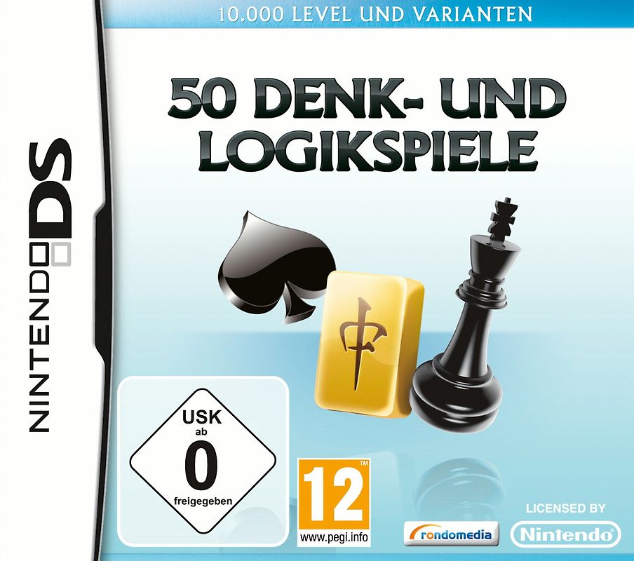 50 Denk- und Logikspiele Nintendo DS