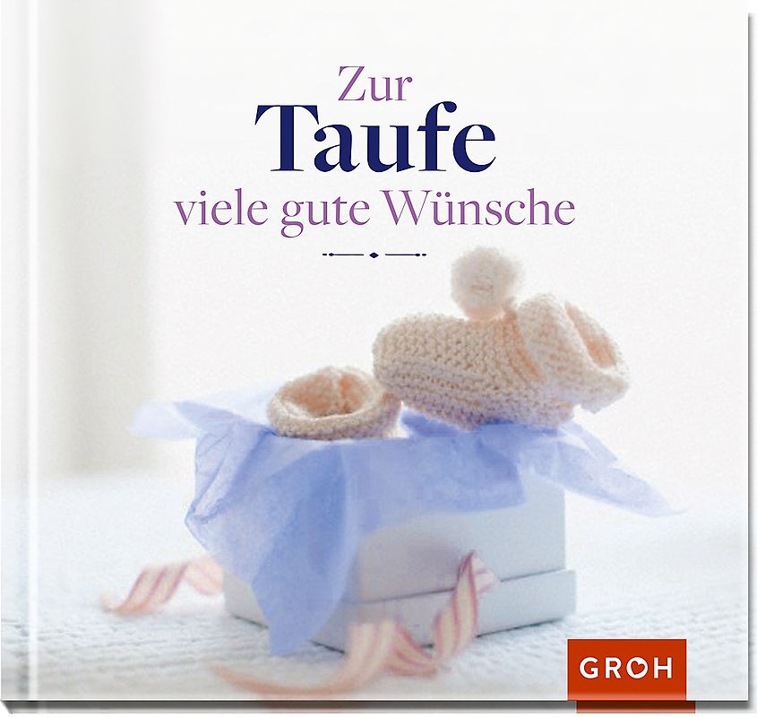 Zur Taufe viele gute Wünsche