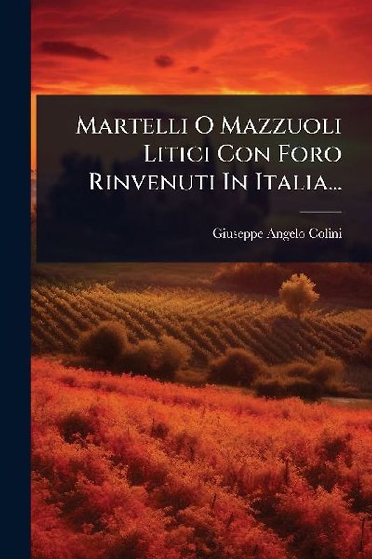 Martelli O Mazzuoli Litici Con Foro Rinvenuti In Italia...
