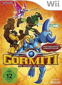 Gormiti: Die Herrscher der Natur + Figur Nintendo Wii