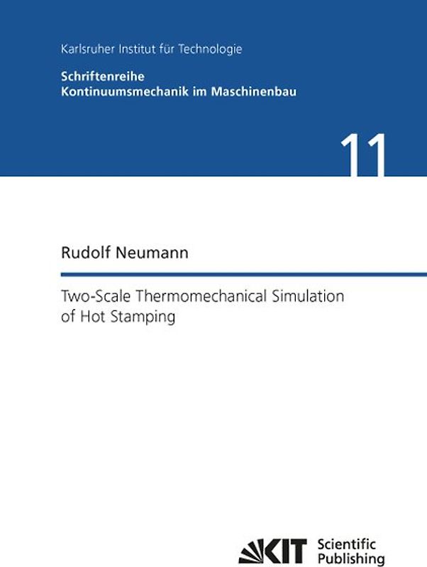 Two-Scale Thermomechanical Simulation of Hot Stamping