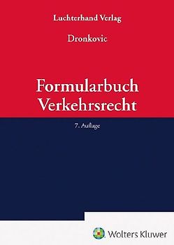 Formularbuch Verkehrsrecht