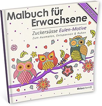 Kleestern Malbuch für Erwachsene