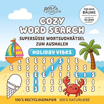 Cozy Word Search Holiday Vibes